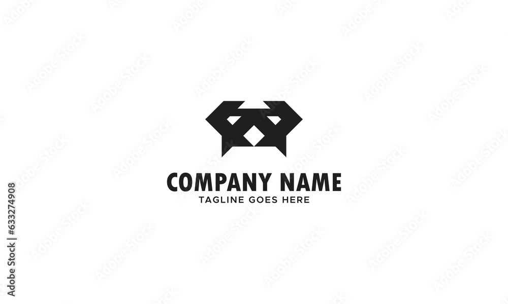 Diamond Shape Monogram Logo Design Diamond Shape Monogram Logo Design
