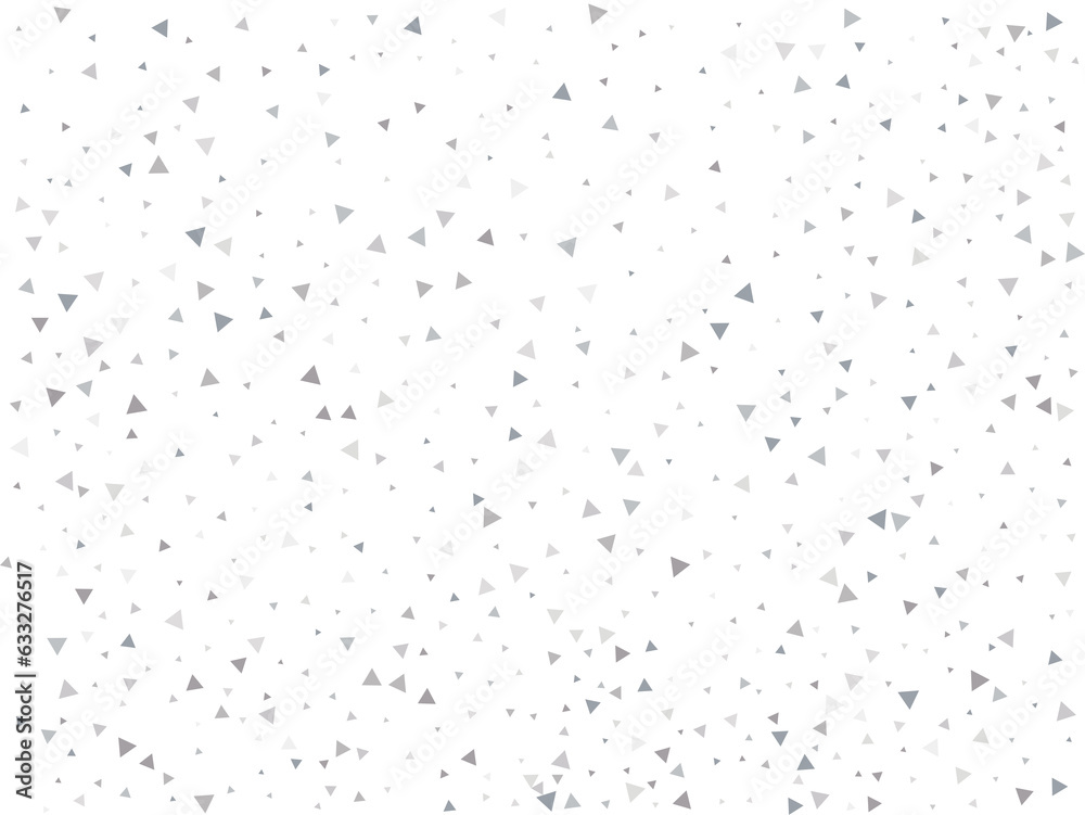 Festive Silver Triangular Confetti Festive Silver Triangular Confetti