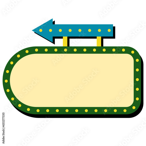 Retro Sign Board