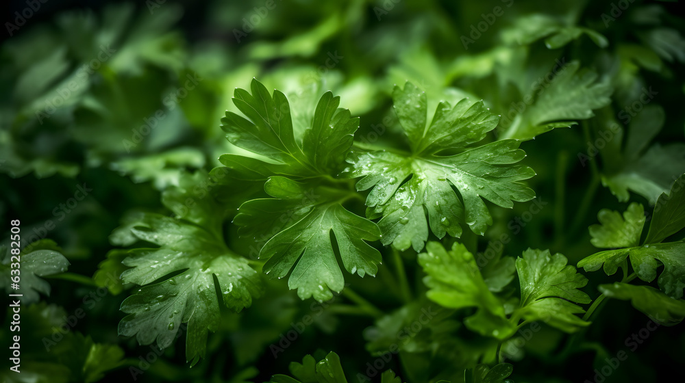 green parsley green parsley