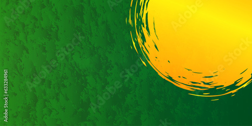 金と緑のグラデーション背景　和紙の背景