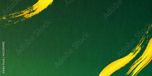 金と緑のグラデーション背景　和紙の背景