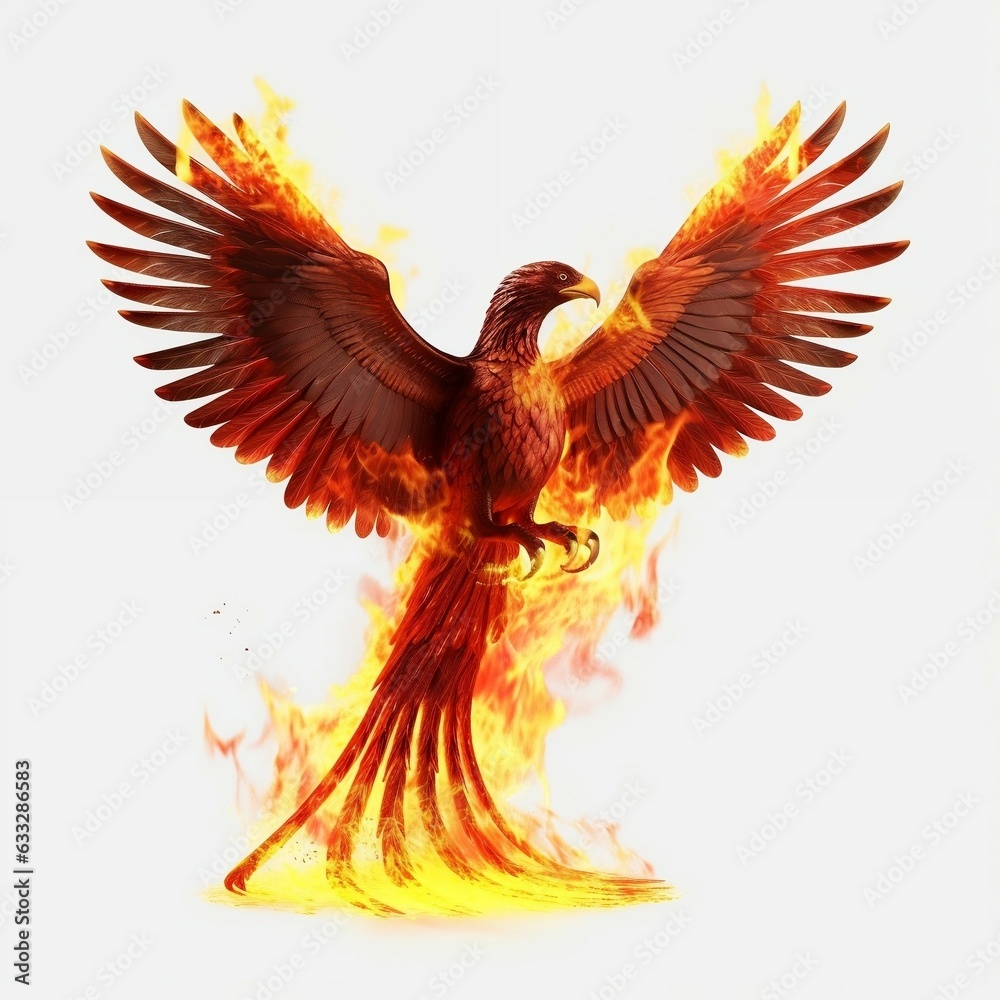 burning fire flaming phoenix burning fire flaming phoenix