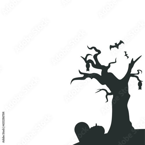 Halloween Tree Corner