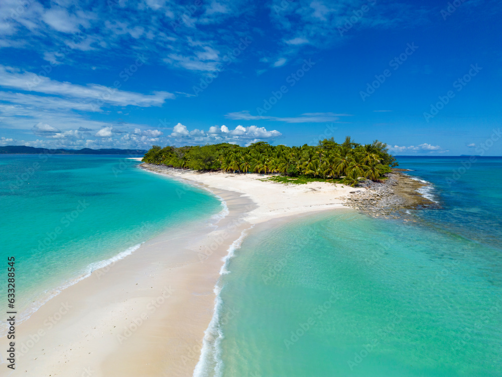 The beautiful islands of Madagascar Nosy Iranja - Near Nosy Be,