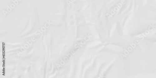 White crumple paper wrinkled poster template ,blank glued creased paper texture background. white paper crumled backdrop background. used for cardboard and clarkboard.