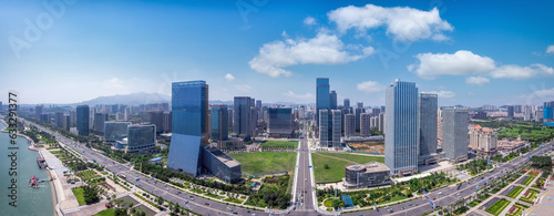 Aerospace Qingdao West Coast New District City panoramic large format © 昊 周