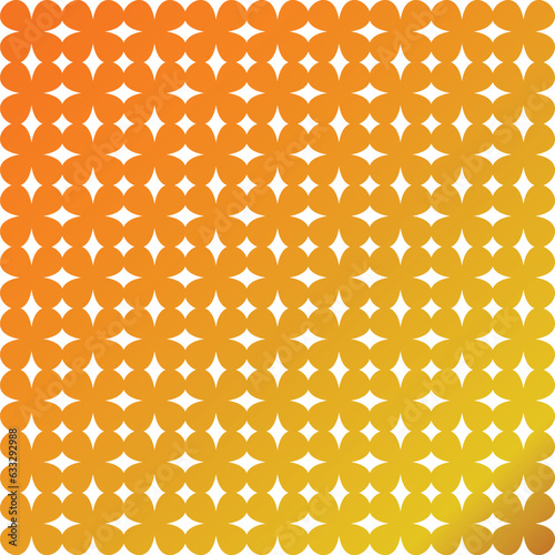 gradient orange flowers The background and pattern are very beautiful.