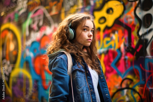Teen and Tunes by Graffiti © AIproduction