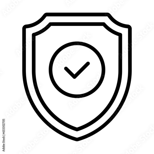 shield outline icon