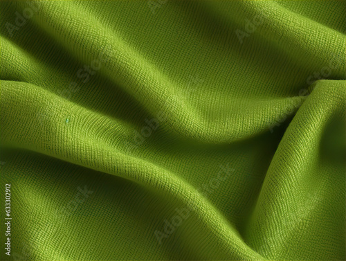 Green curled fabric texture, resource design