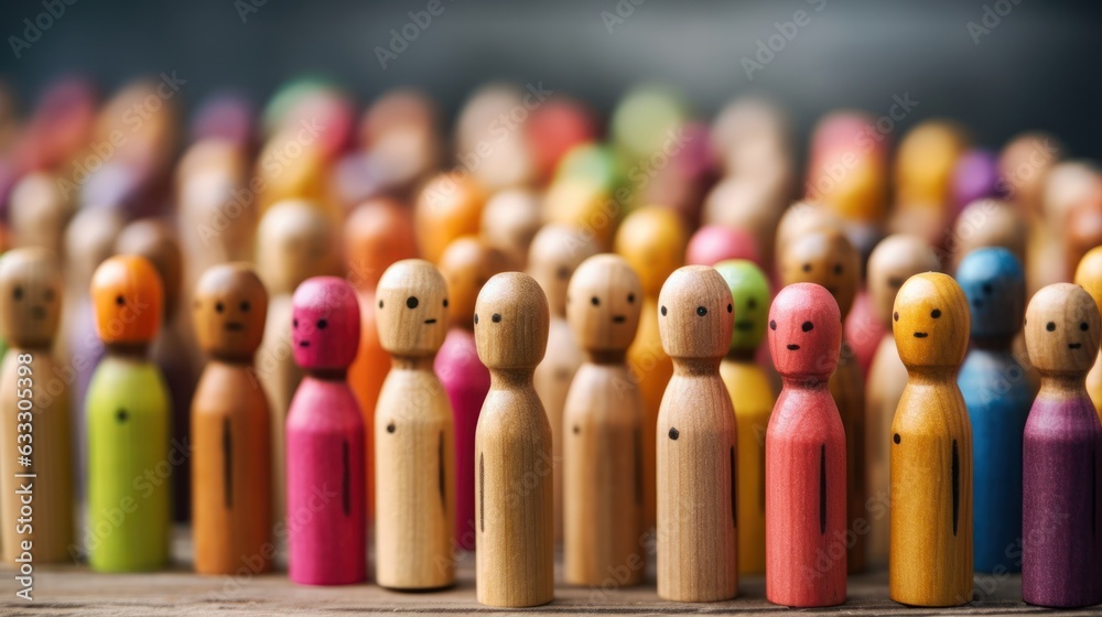 Diversity and inclusion poster. Diversity, equity and inclusion concept. Generative AI Diversity and inclusion poster. Diversity, equity and inclusion concept. Generative AI