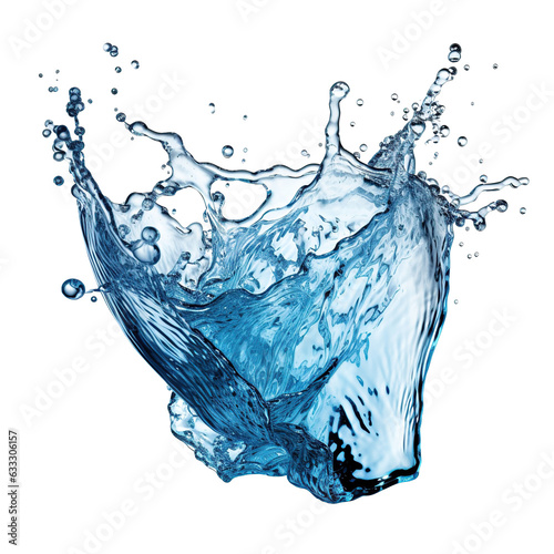 water splash element transparent background