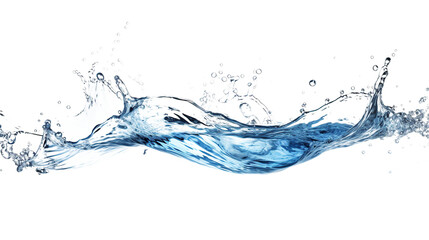 water splash element transparent background