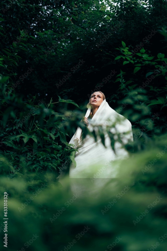 Spiritual girl in the jungle of Himachal Pradesh Spiritual girl in the jungle of Himachal Pradesh