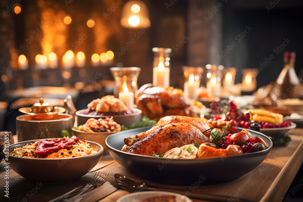 thanksgiving food meal and vegetable ai generated art thanksgiving food meal and vegetable ai generated art
