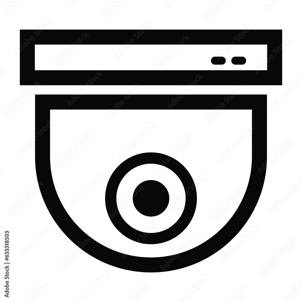 CC Camera Icon design and vector illustration. CC Camera Icon design and vector illustration.