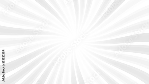 Vibrant White Sunburst Pattern Background. Ray star burst backdrop. Rays Radial geometric Illustration. Speed Line background. Radial Stripes Abstract Background.
