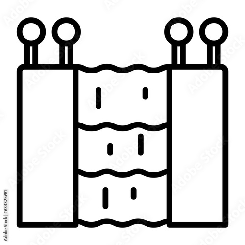 Cascade, Cataract, Falls, Rapids, Water descent icon