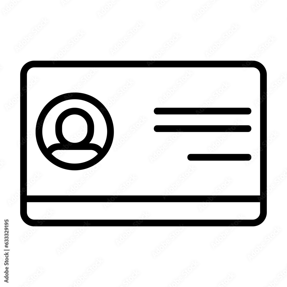 Contact card, Calling card, Information card, Professional card, Networking card icon Contact card, Calling card, Information card, Professional card, Networking card icon