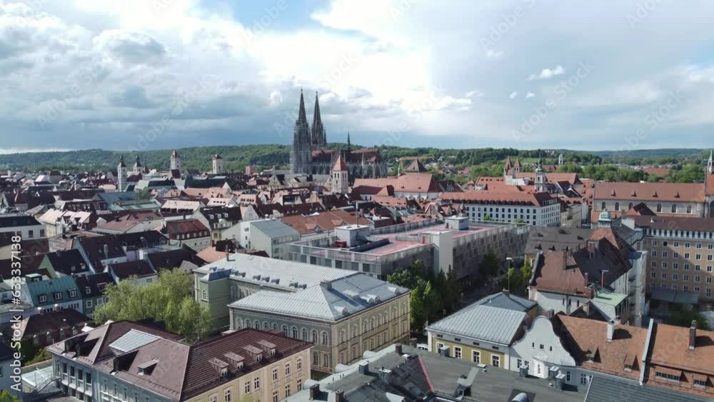 Regensburg, Deutschland: Blick auf die Altstadt Regensburg, Deutschland: Blick auf die Altstadt