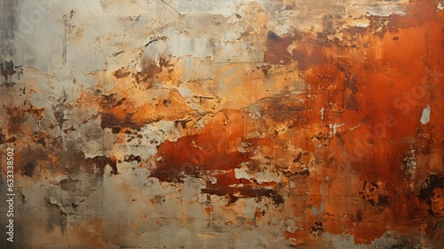 Iron wall texture background, naturalistic light, gutai, monochromatic compositions. Generative AI