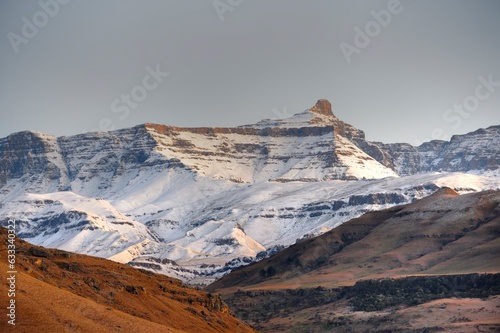 FRESHLY FALLEN SNOW , drakensberg, south africa