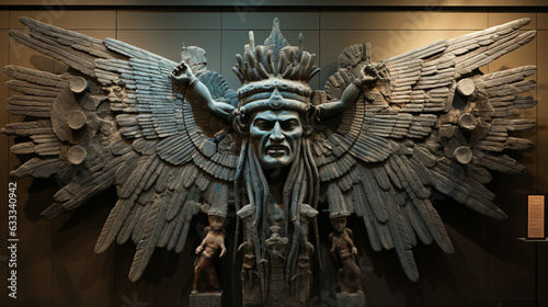 Mythical Pantheon: Depictions of Sumerian Deities photo