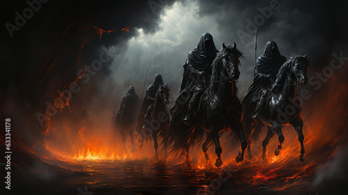 Fotografie Knights of the Apocalypse