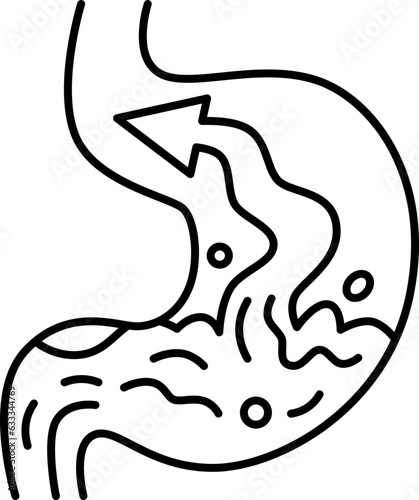 stomach  icon