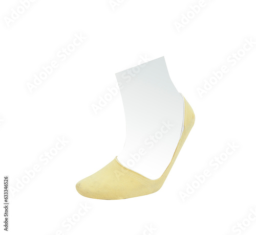 Ballet small socks isolated different style colorful white background.