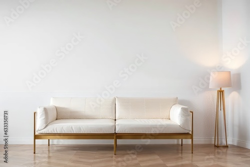 modern living room with sofa