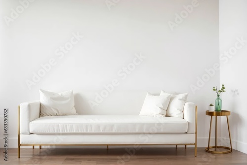 modern living room with sofa