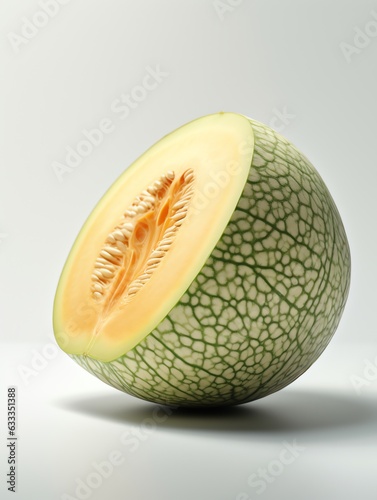 realistic fruits in white background