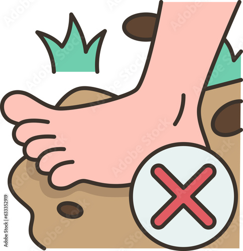 barefoot  icon