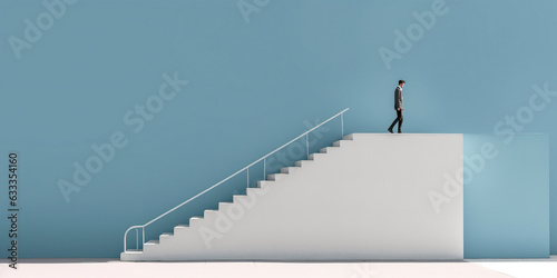 Minimalistic art picture - clean lines, geometric shapes, limited colors. Conveys emotions, concepts. Calm, balance, introspection within minimalist aesthetic. Generative AI