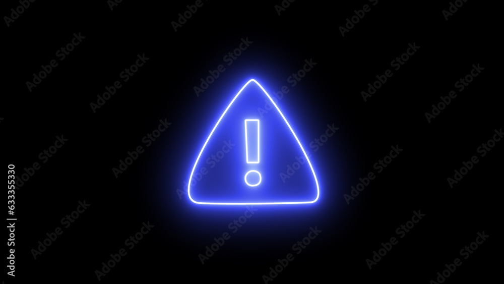 neon warning sign on the black background. warning icon. hazard warning attention sign with exclamation mark symbol. warning and exclamation symbol. Triangle with and exclamation mark. neon warning sign on the black background. warning icon. hazard warning attention sign with exclamation mark symbol. warning and exclamation symbol. Triangle with and exclamation mark.