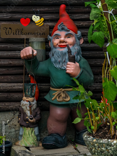 Obraz na płótnie Gartenzwerg