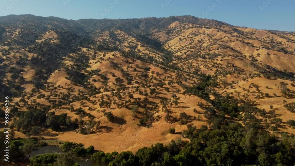 Mountains in Sequoia National Forest, Lake Isabella, Kern County,