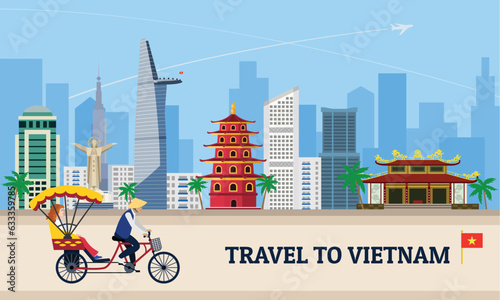 Travel Vietnam Concept