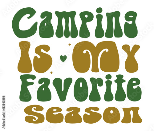 Retro Camping Craft Design. T-shirt Design. Illustration