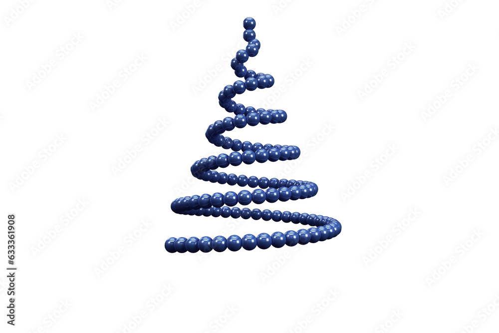 Digital png illustration of spiral from blue balls on transparent background Digital png illustration of spiral from blue balls on transparent background