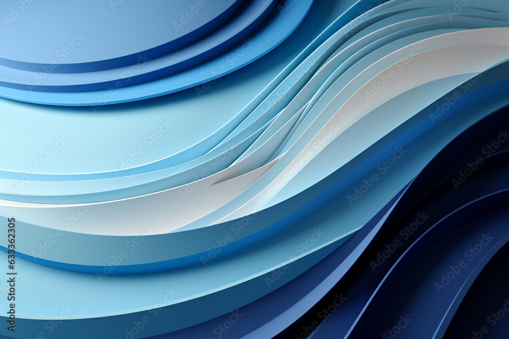 Naklejka premium Creative abstract digital wallpaper background vector illustration or texture. Ai generated