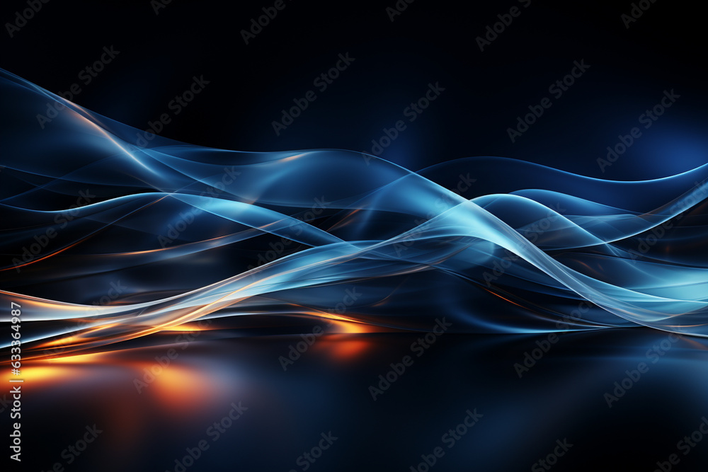 Fototapeta premium Creative abstract digital wallpaper background vector illustration or texture. Ai generated