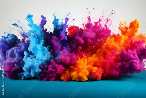 Creative abstract digital wallpaper background vector illustration or texture. Ai generated