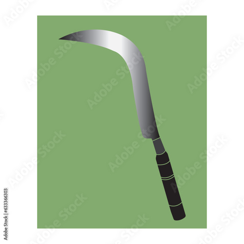 Grass sickle icon