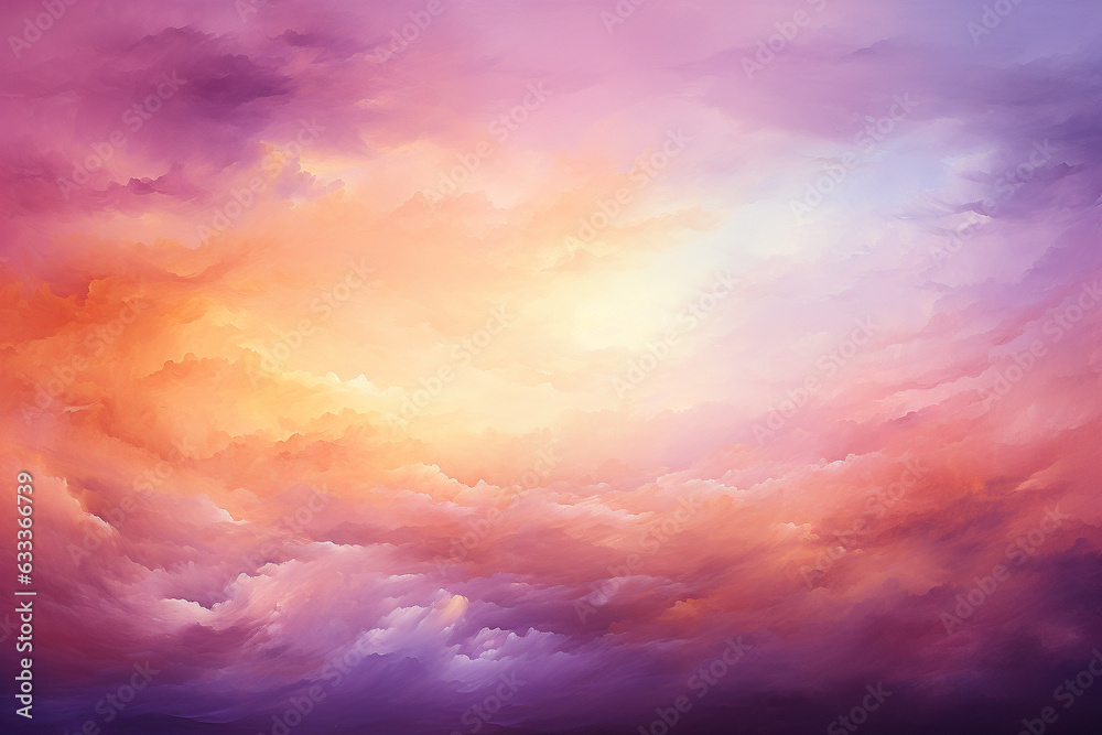 Obraz premium Creative abstract digital wallpaper background vector illustration or texture. Ai generated