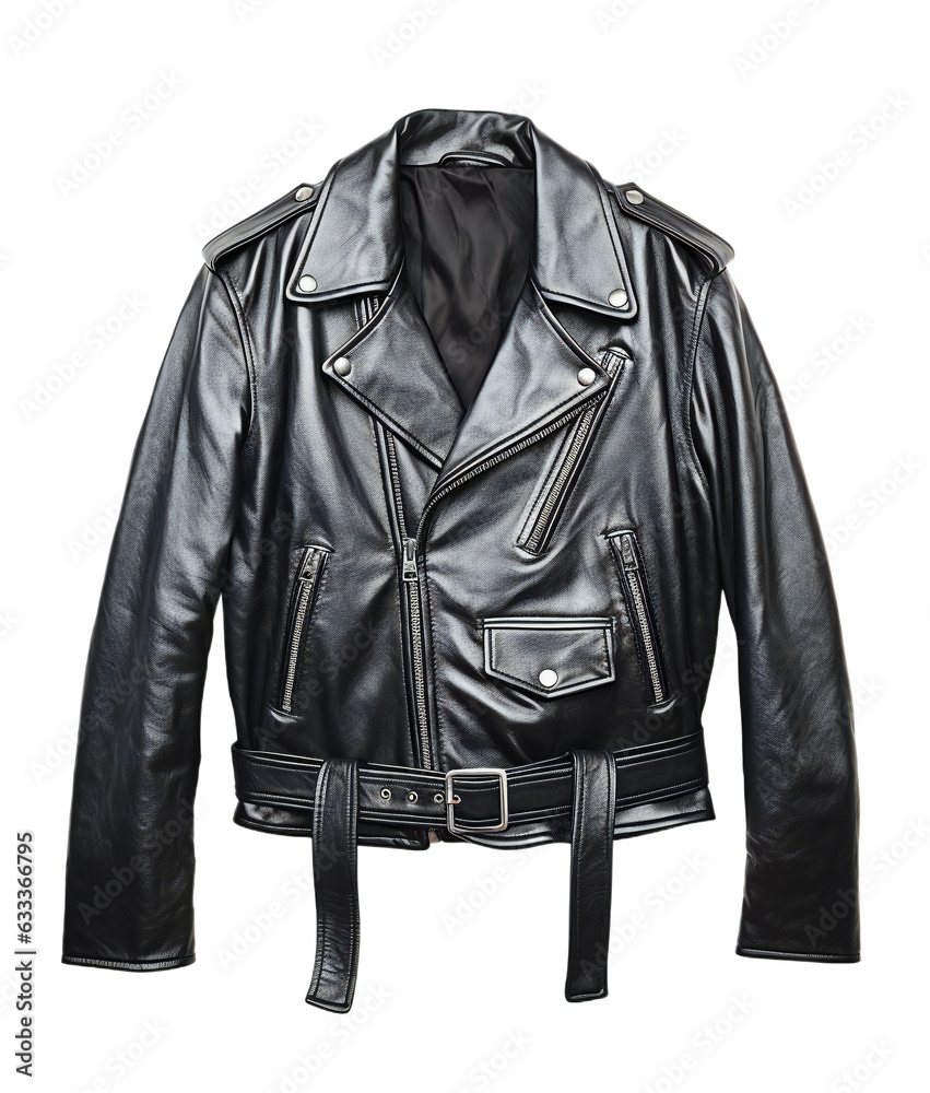 Stylish Jacket on Transparent Background