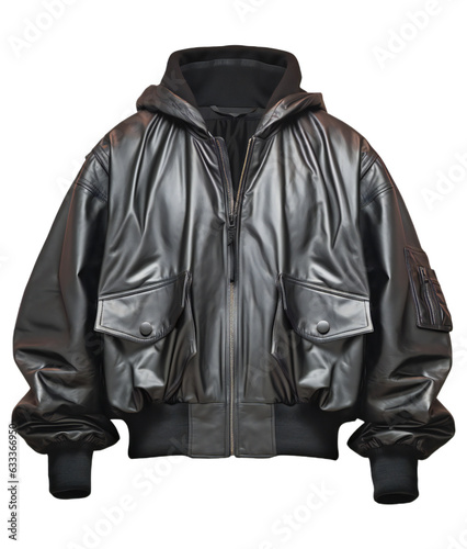 Stylish Jacket on Transparent Background