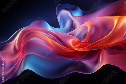 Wallpaper Mural Creative abstract digital wallpaper background vector illustration or texture. Ai generated Torontodigital.ca